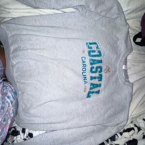 Gray Coastal Carolina Sweatshirt
